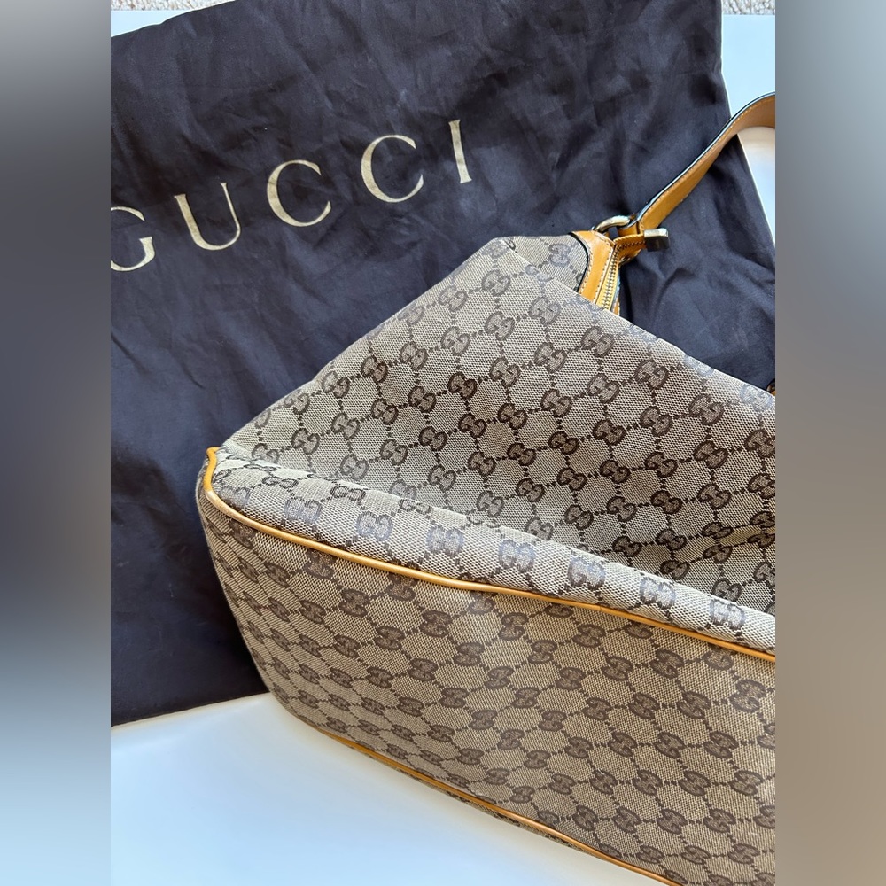 Authentic Gucci monogram bag vintage